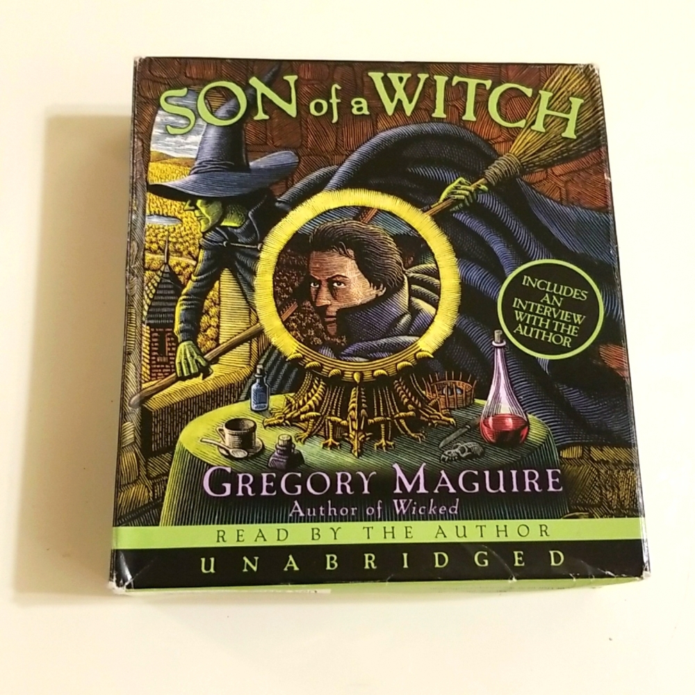 Son of a witch book on tape CDs